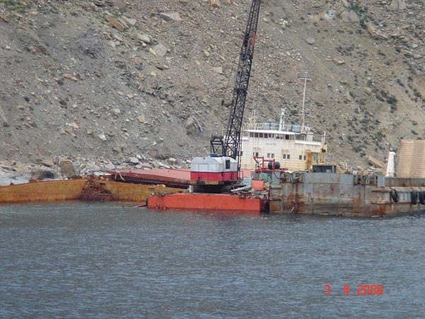 Salvage of Cargo M/V Main