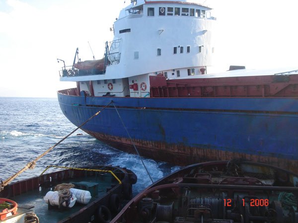 Salvage of M/V SUE